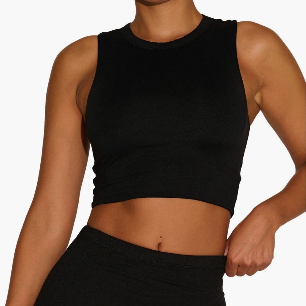 Naked Wardrobe Crop Tank Top